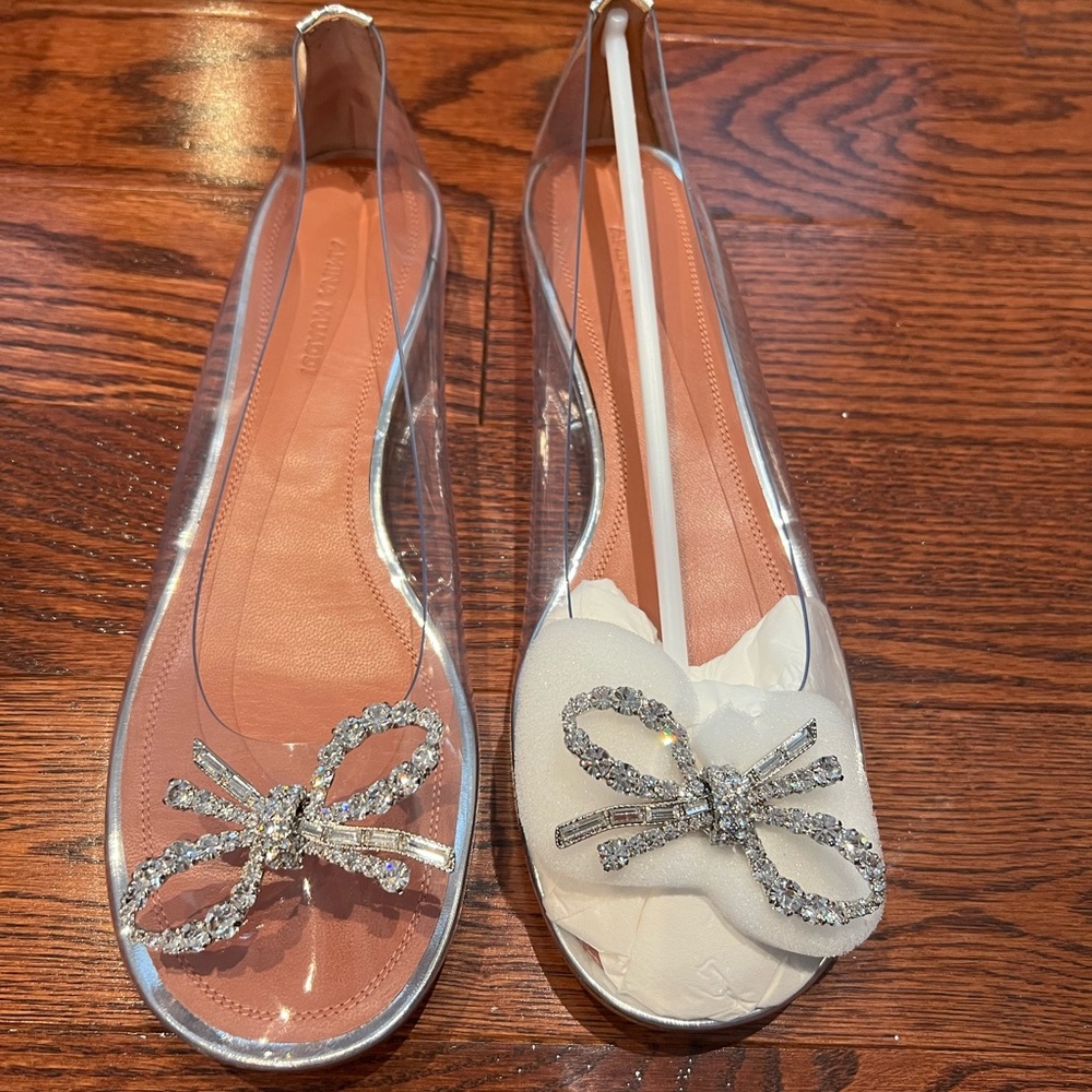 Amina Muaddi. Size 39.5